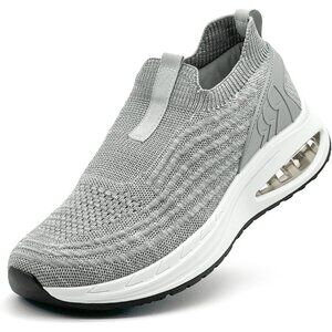 Dolphinslides Women Men Gray Running Athletic Tennis Lightweight Sport Sneakers